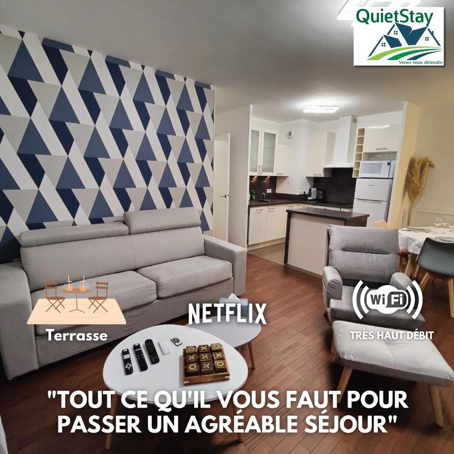 Quietstay 20' Paris, Connected Home Avec Terrasse Massy  Extérieur photo